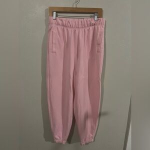 EUC Womens aerie Pink Jogger Sweatpants Size Small